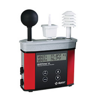 TSI QuestTemp 32 34 36 WBGT heat stress monitors