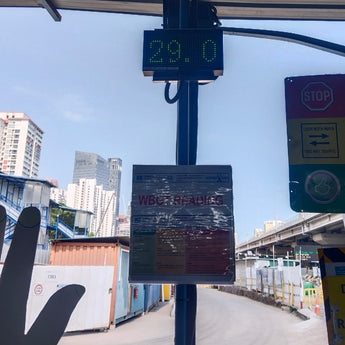 Absolute WBGT heat stress monitoring system for Singapore construction sites