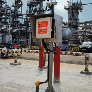 Absolute WBGT heat stress monitoring system for Singapore construction sites