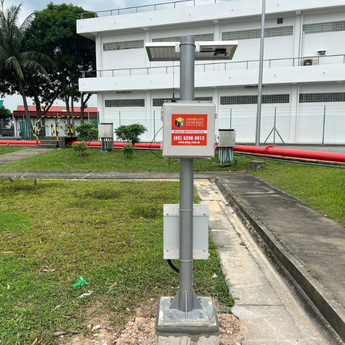 Absolute WBGT heat stress monitoring system for Singapore construction sites