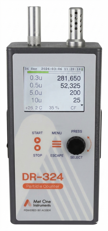 MetOne DR-324 Handheld Particle Counter