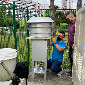 PM10 High-Volume Air sampler for environmental monitoring TE-6070